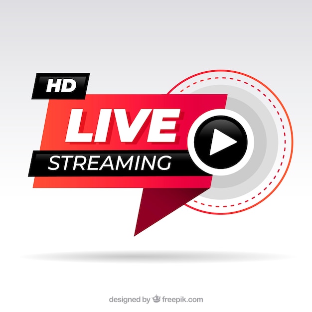 Live-Streaming-Hintergrund