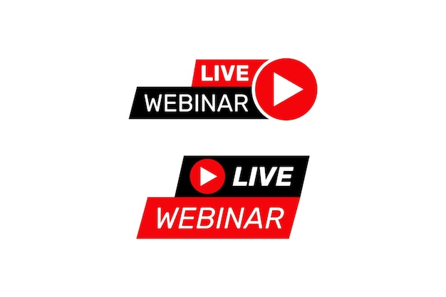 Live-Webinar-Schaltflächen festgelegt