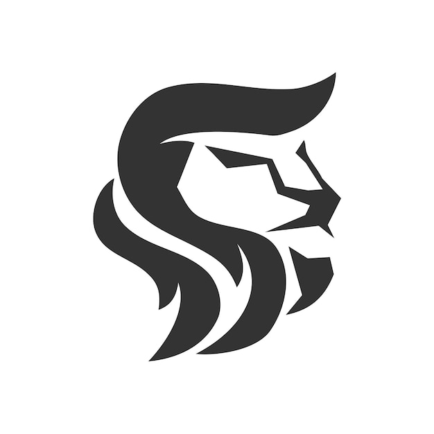 Löwe-logo-vorlage, symbol-illustration, markenidentität, isolierte und flache illustration, vektorgrafik