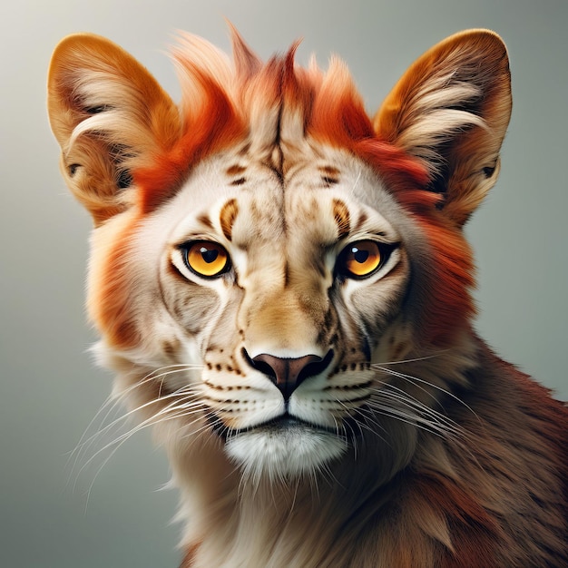 Vektor löwe tier gesicht gesicht tiger tier porträt löwe löwe löwen löwen kopf lionli