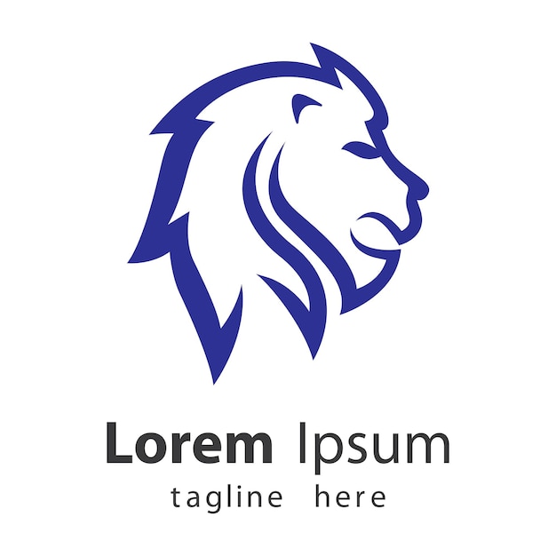 Löwenkopf-logo-bilder-illustration