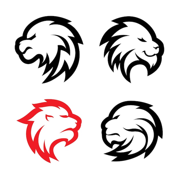 Löwenkopf-logo-bilder-illustration