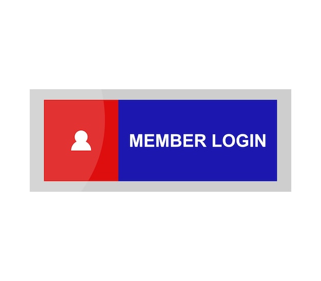 Login-Schaltfläche für Mitglieder