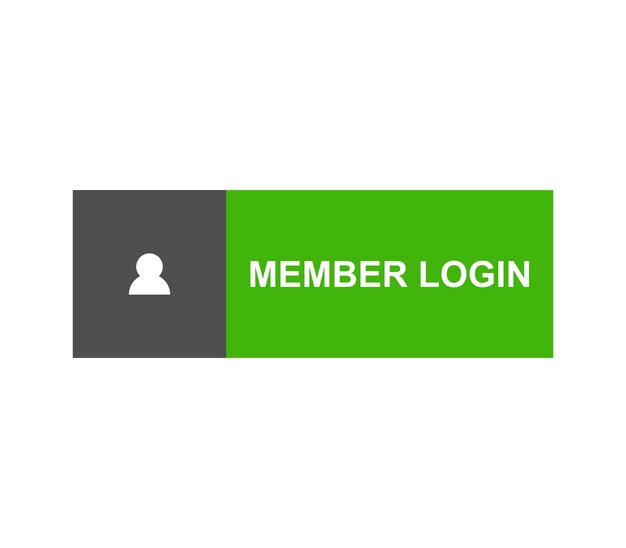 Login-Schaltfläche für Mitglieder