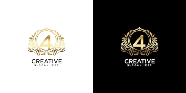 Logo 4-Ornament-Luxus-Design