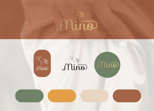 Logo-branding mino