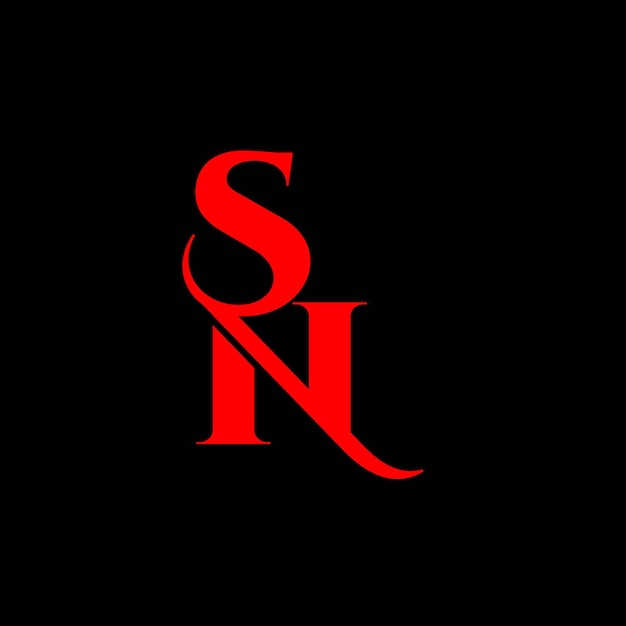 Logo-buchstabe sn