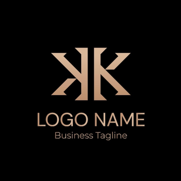 Logo der K Company Gold-Geschäftsmarke