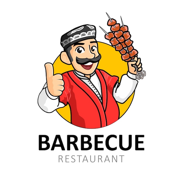 Vektor logo der uiguren bbq