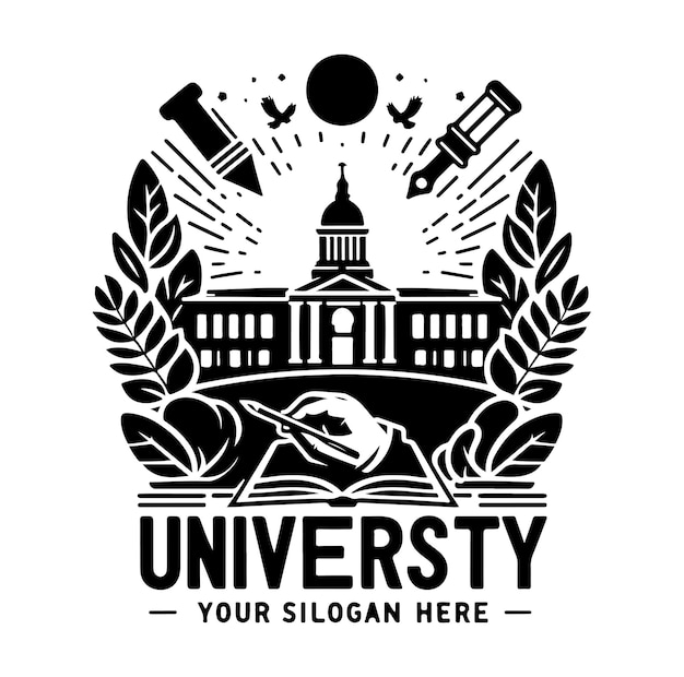 Vektor logo der universität