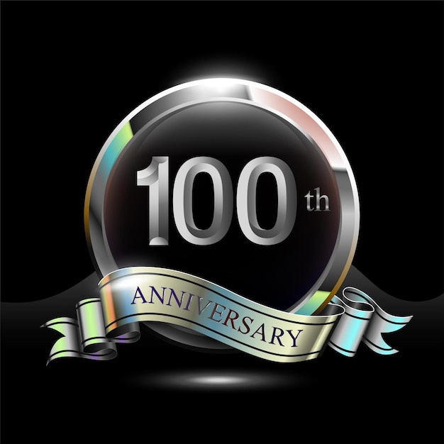 Logo des 100. Silberjubiläums