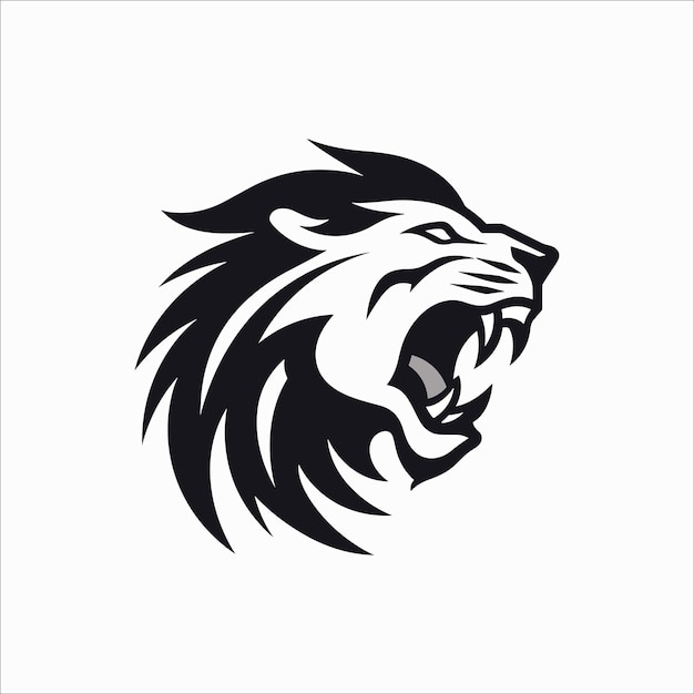Vektor logo des löwen
