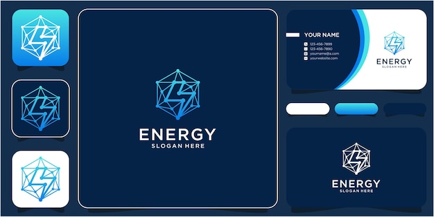 Logo-design energielinie