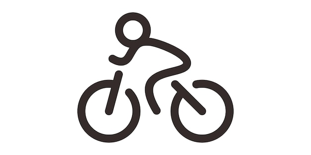 Vektor logo-design-fahrradlinie-symbol-vektorillustration 5