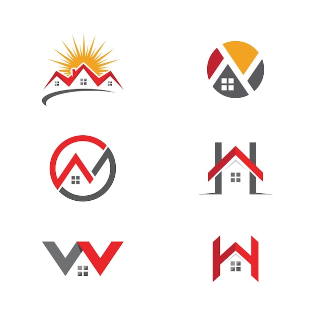 Logo-Design für Immobilien, Immobilien und Bau