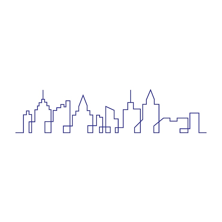 Vektor logo-design für immobilieninvestitionen