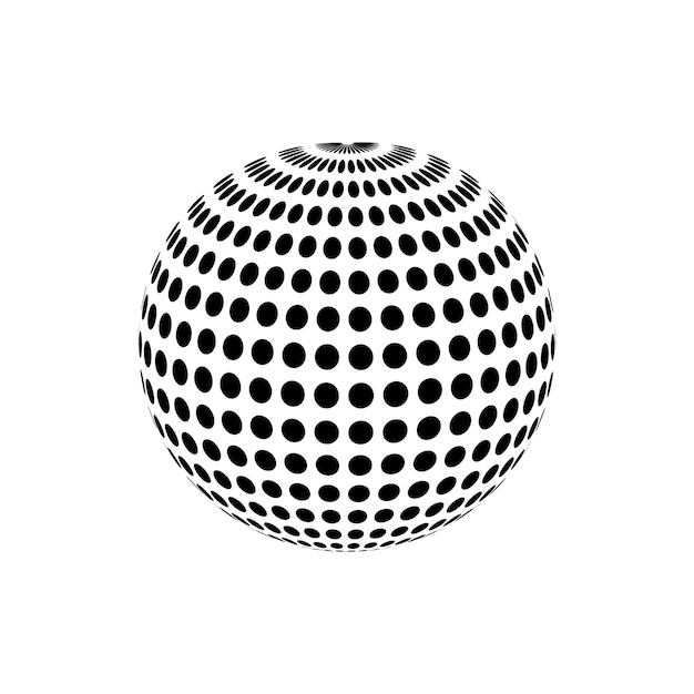 Vektor logo-design runde form vektor-illustration
