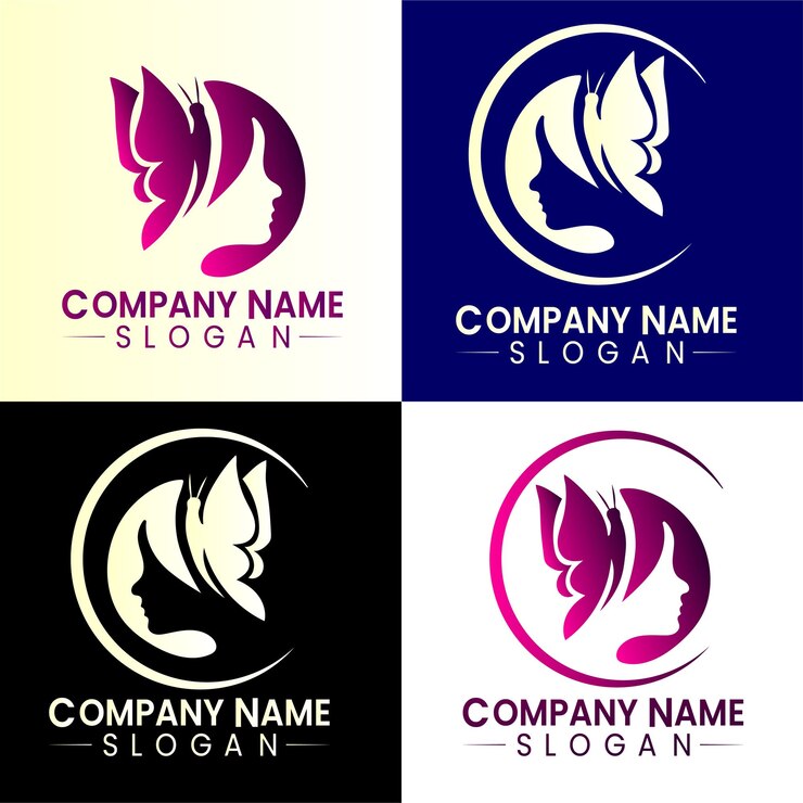 Logo-Design von Beauty Woman