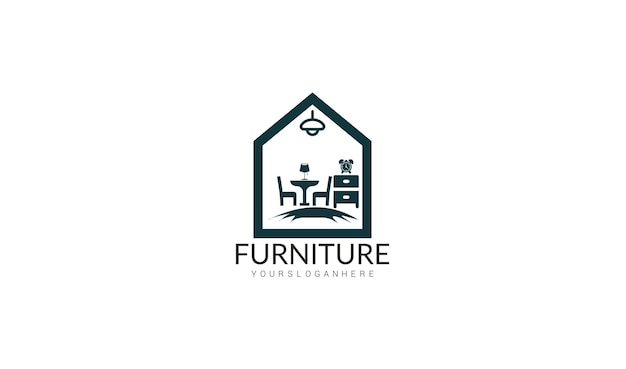 Logo einer minimalistischen Möbelmarke
