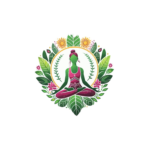 Logo eines Yoga-Studios für ihr laufendes Geschäft