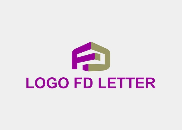 Logo fd brief firmenname