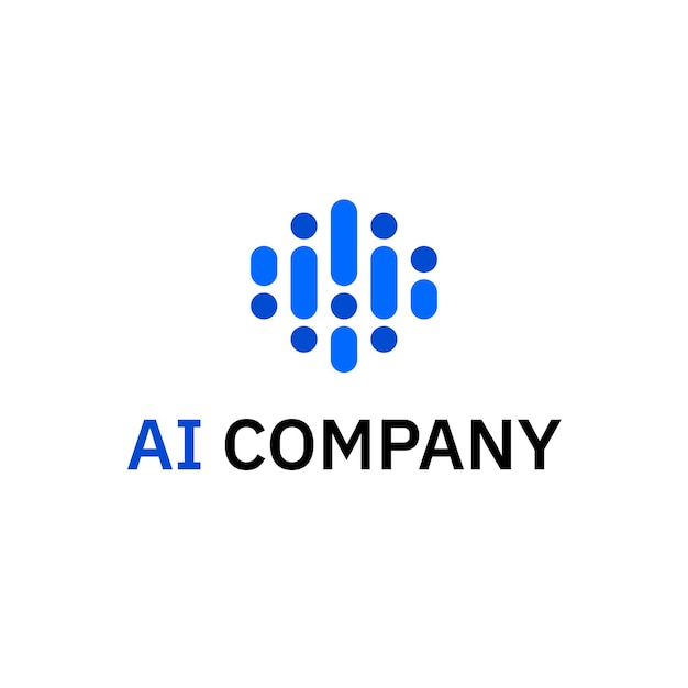 Logo für künstliche Intelligenz und Gehirndaten