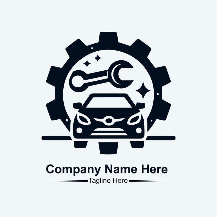 Logo für Wartung und Reparatur von Autos