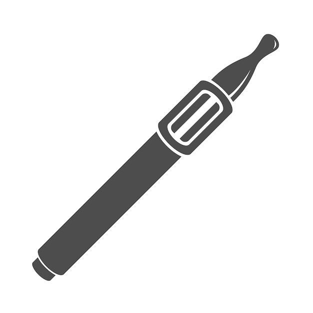 Vektor logo-icon-design für elektrische zigaretten
