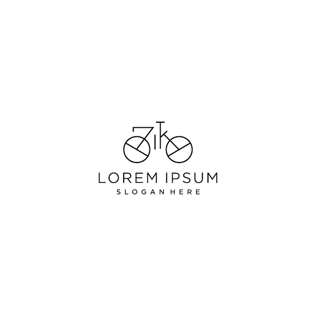 Vektor logo lorem ipsum slogan hier design kunstvorlage