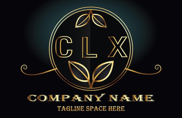 Logo mit dem buchstaben clx