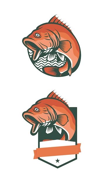 Logo-sammlung fisch