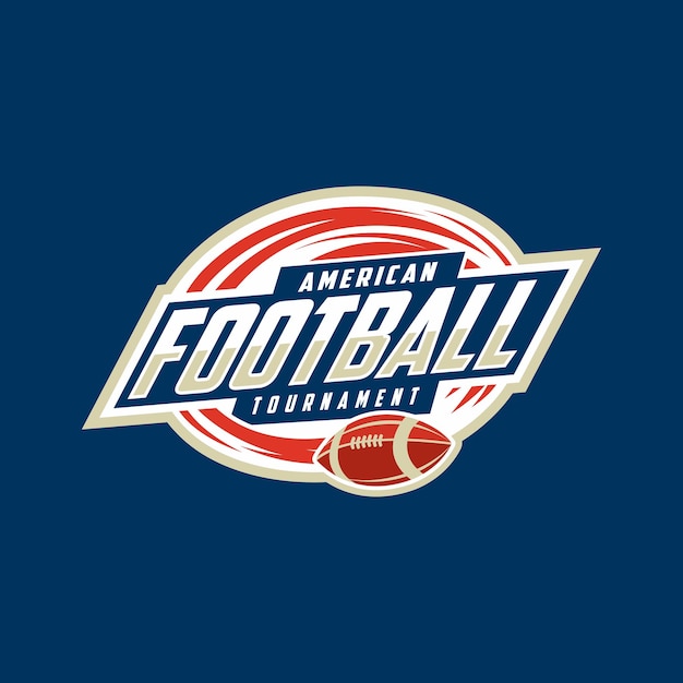 Logo und Abzeichen der American-Football-Meisterschaft