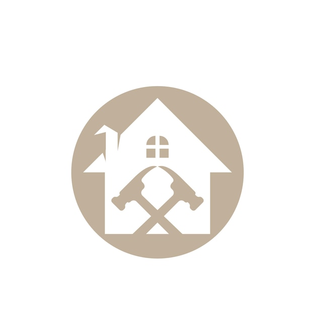 Logo und symbole für wohngebäude