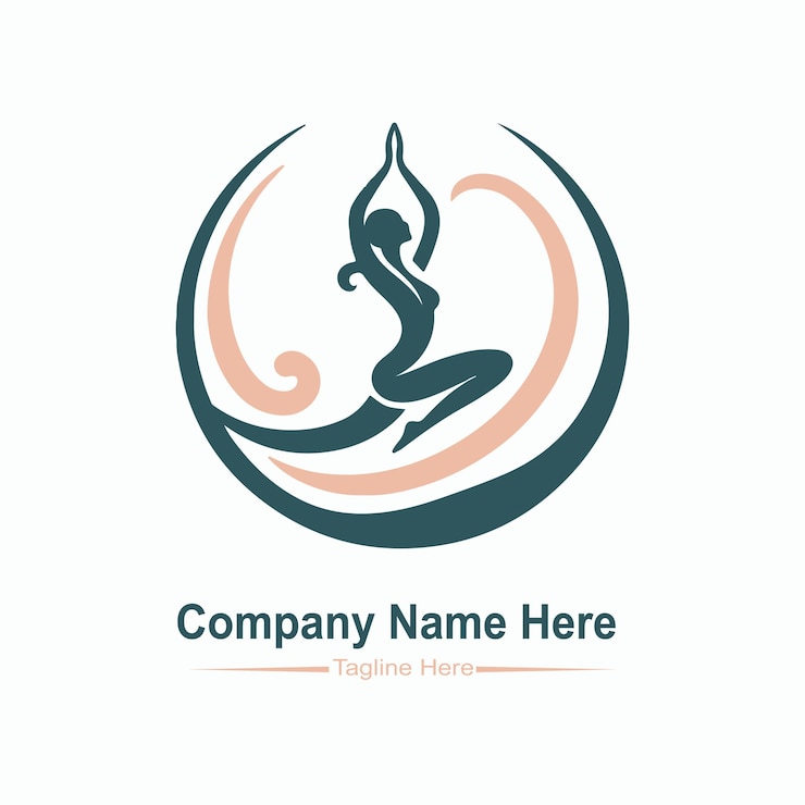 Vektor logo-vektor für yoga