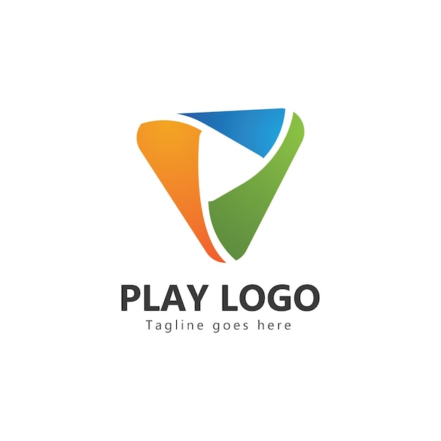 Logo-vektor-template-design abspielen