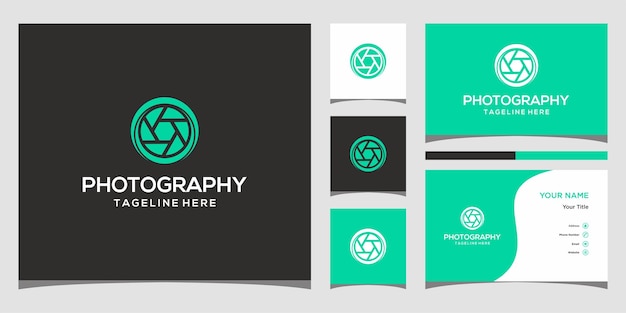 Logo-Vorlage Fotostudio Fotograf Fotounternehmen Marke Branding Corporate Identity
