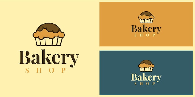 Logo-vorlage für bäckereien