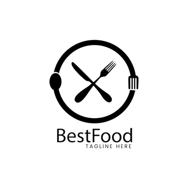 Logo-Vorlagensatz für Speisen und Getränke