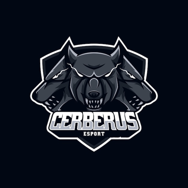 Logo wolf e-sport style.