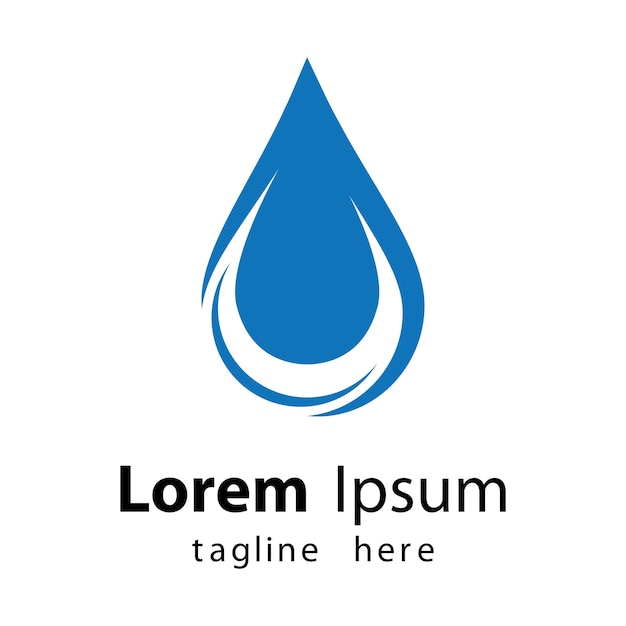 Logobilder mit wassertropfen