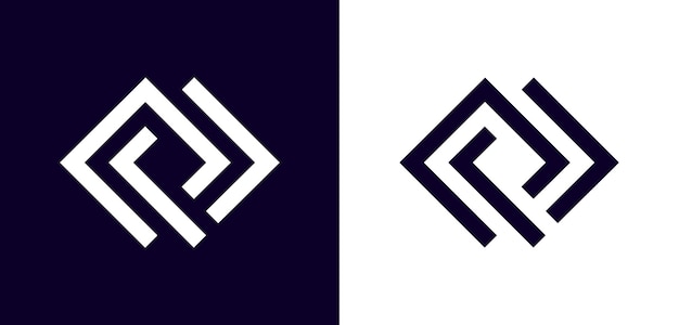 Logobuchstabe P und M-Linie