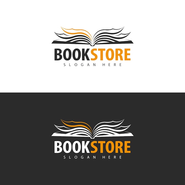 Logodesign der buchhandlung