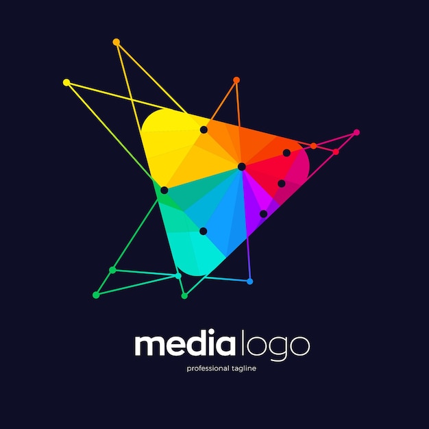 Logodesign für medienunternehmen