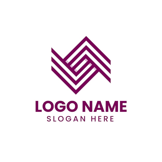 Logodesign mit Linienkonzept