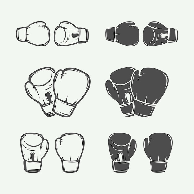 Logos für Boxen und Kampfsport