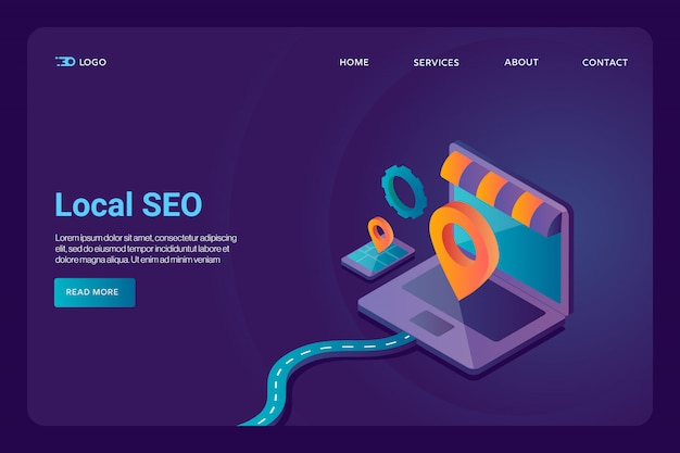 Lokale seo-landingpage