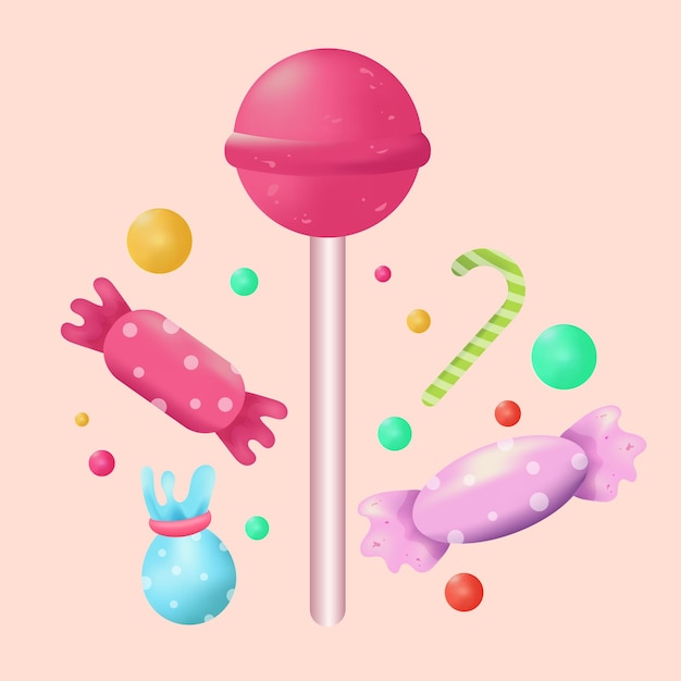 Lolipop-vektorkunst