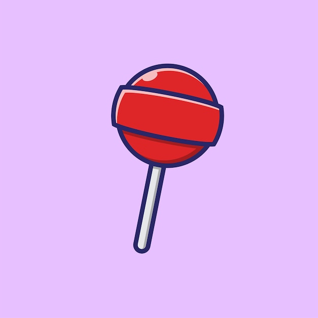 Vektor lollipop candy vector clip art illustration zeichentrickfilm