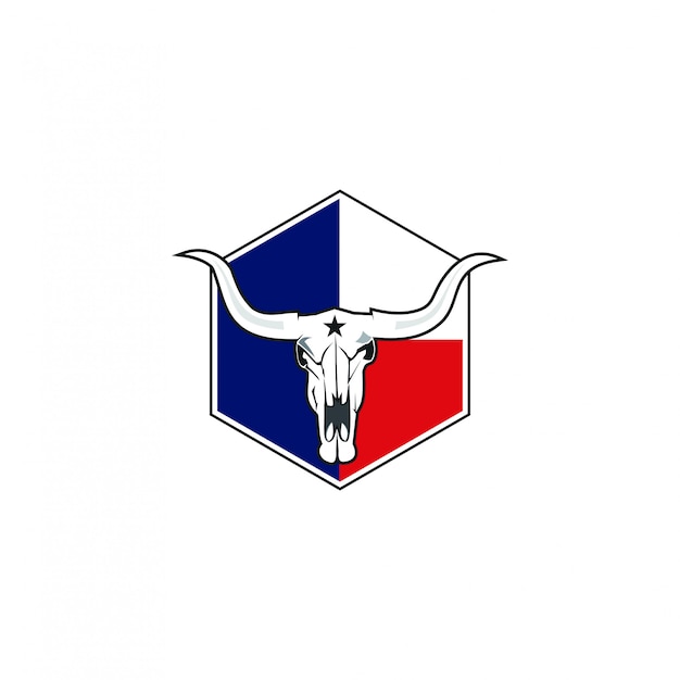 Longhorn-schädel-logo