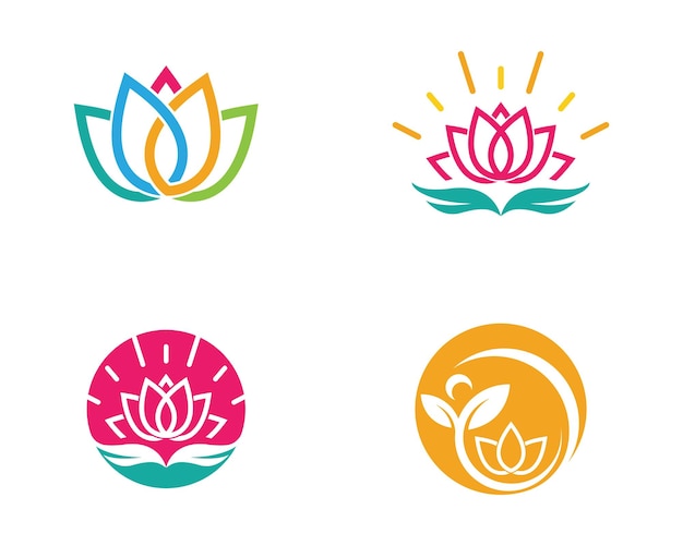 Lotus-blumen-design-logo-vorlage-symbol